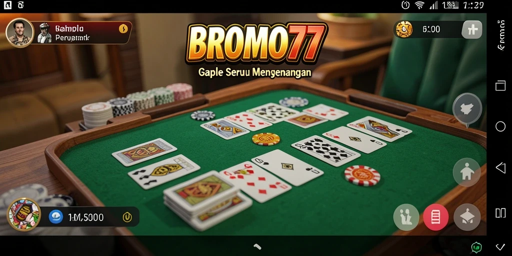 Tampilan permainan BROMO77 yang menarik dan penuh warna.