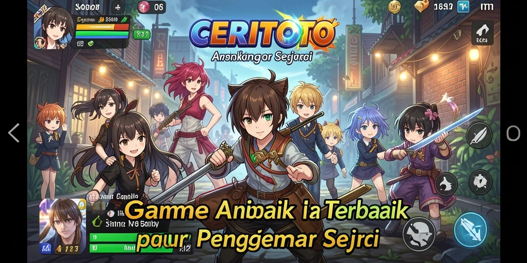 Tampilan gameplay CERITOTO yang menarik dan penuh aksi.