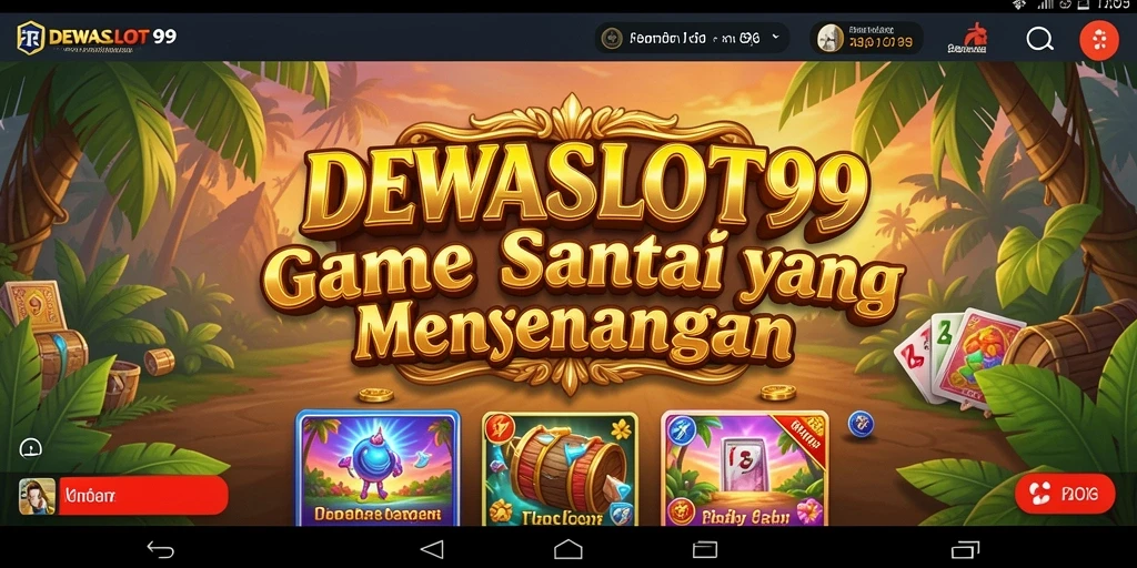 Gameplay seru dan menghibur di DEWASLOT99.