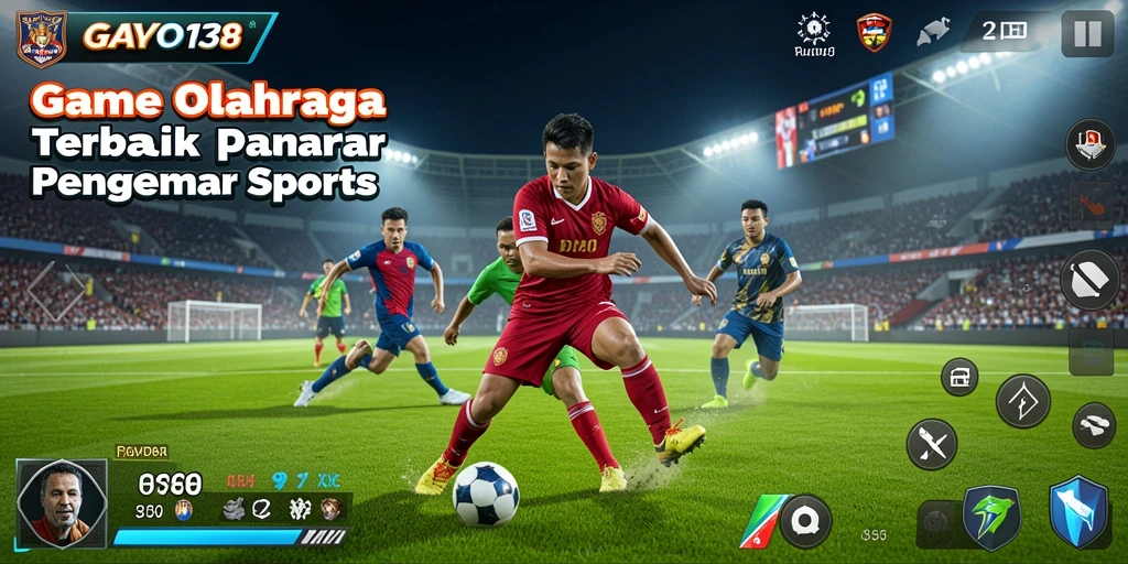 Tampilan gameplay menarik dalam GAYO138 yang penuh aksi olahraga.