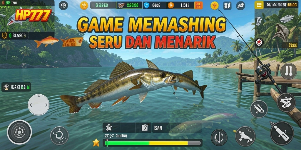 Tangkapan ikan besar dalam permainan HP777 yang menantang.