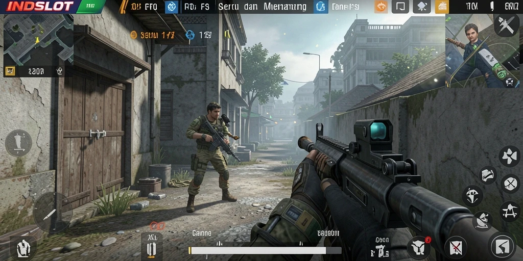 Tampilan gameplay INDSLOT yang seru dan mendebarkan dengan grafis menawan.