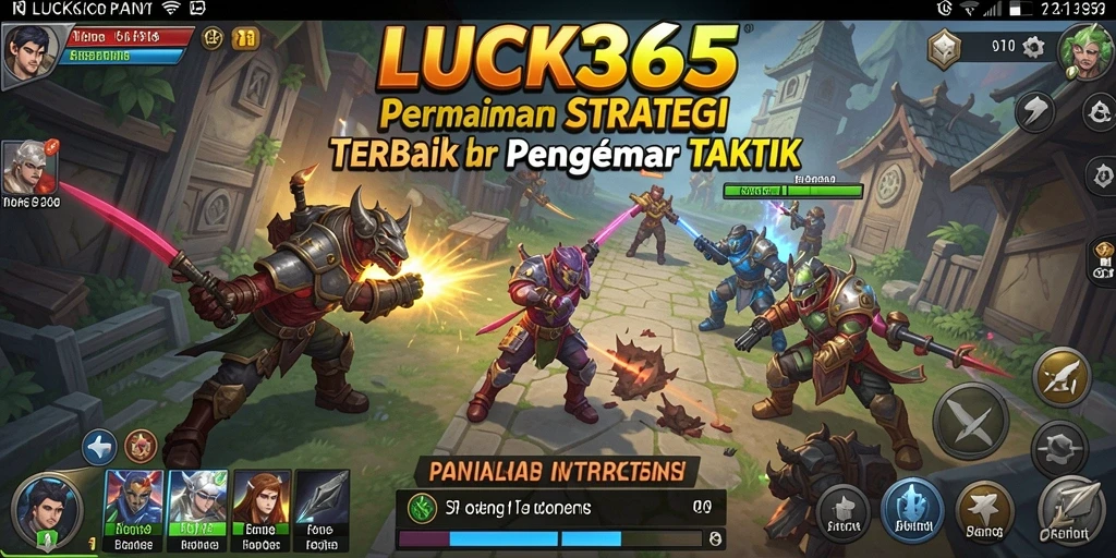 Tampilan gameplay <strong>LUCK365</strong> yang menegangkan dan penuh strategi.