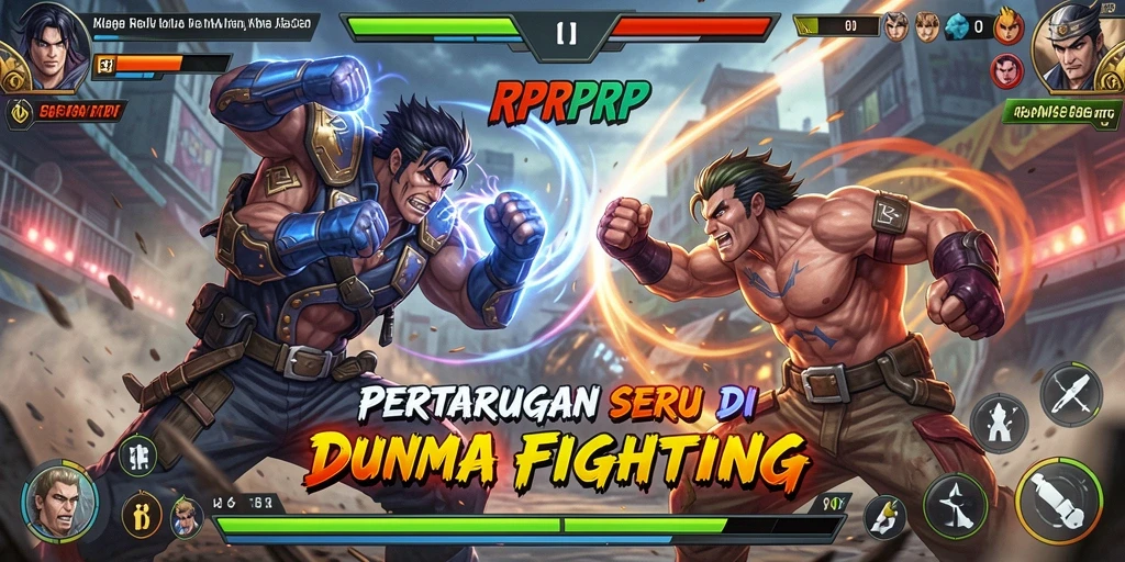 Tampilkan aksi pertarungan mendebarkan dalam RPRPRP.