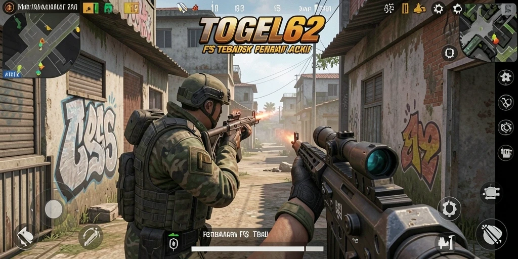 Gameplay seru dan menegangkan di TOGEL62 dengan aksi FPS.