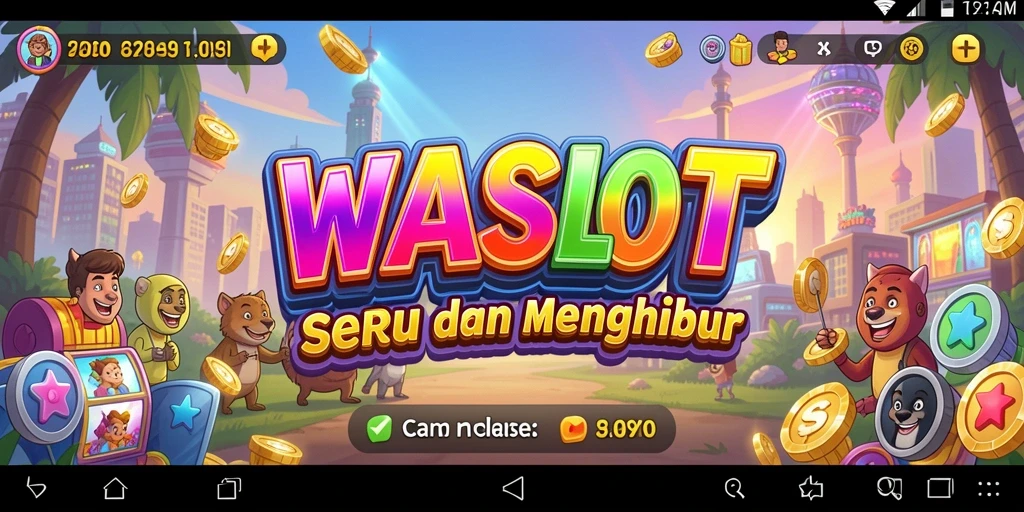 Tampilan gameplay menarik dari WASLOT yang penuh aksi.
